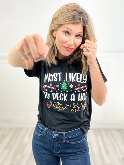 Most Likely To.. Family Christmas Tees