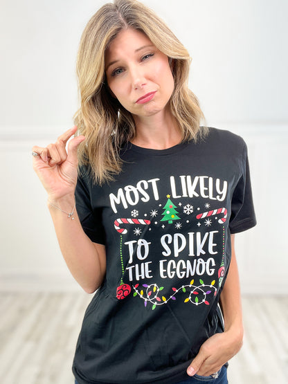 Most Likely To.. Family Christmas Tees