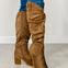 Forever Link Speech-3 Knee Tall Boots