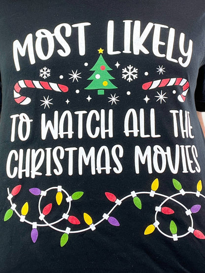 Most Likely To.. Family Christmas Tees