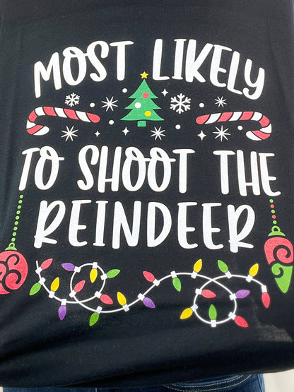 Most Likely To.. Family Christmas Tees