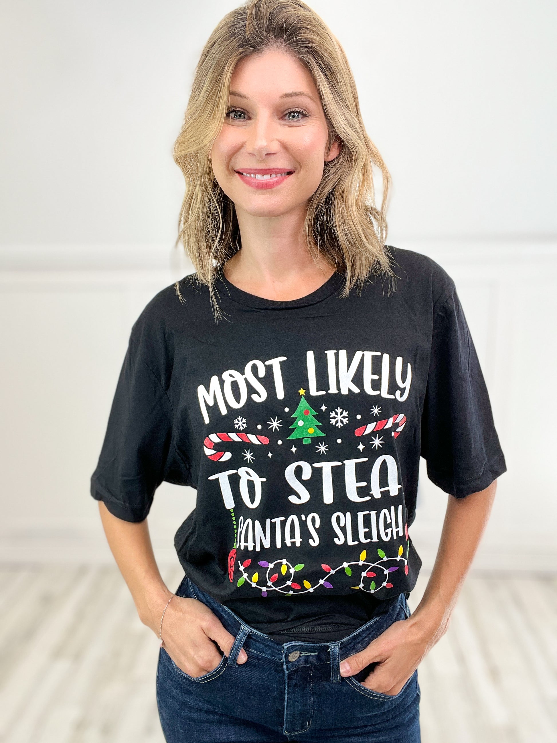 Most Likely To.. Family Christmas Tees