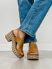 Corkys Miss Carley Wedges in CARAMEL COMBO
