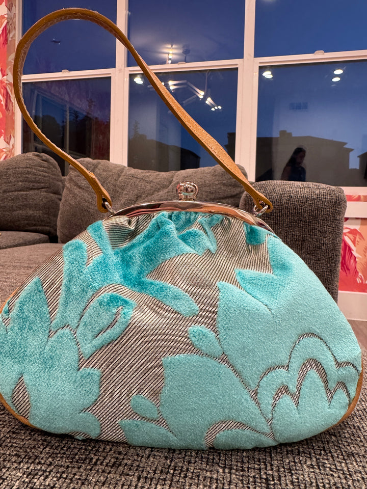 BABY CHLOE: Teal CHENILLE