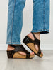 Corkys Carley Wedges in ESPRESSO CRINKLE