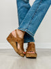 Corkys Carley Wedges in COGNAC DISTRESSED