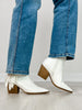 Dixie Decor Fringe Western Boots in White