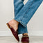 Corkys Keepsake Mules in BURGUNDY