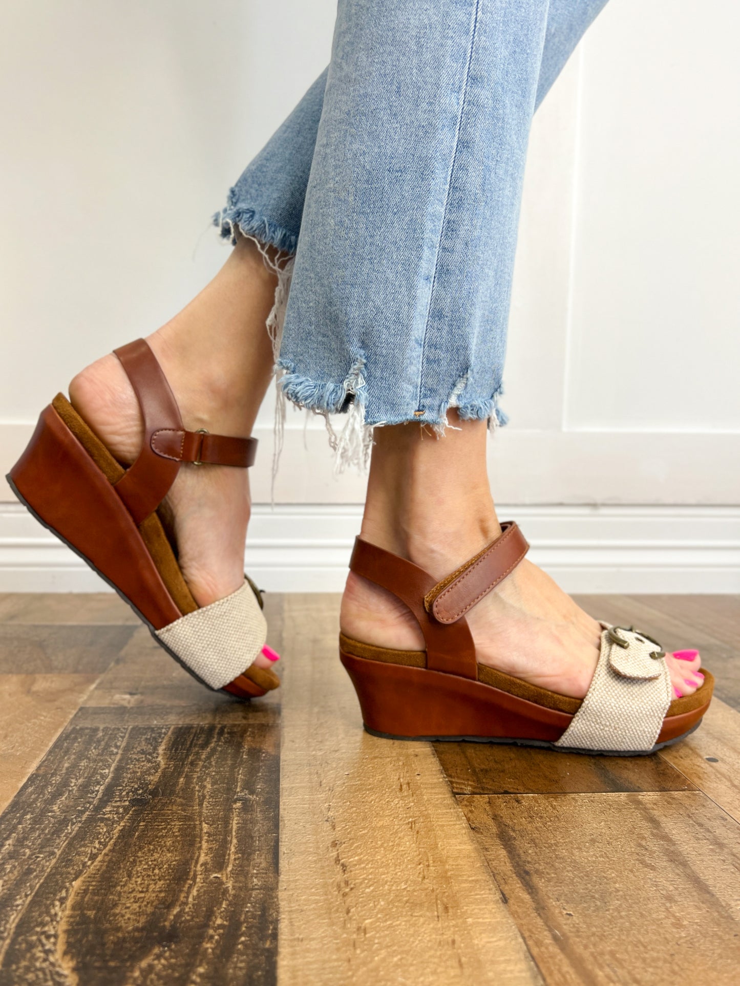 Pierre Dumas Chantal Wedge Sandal