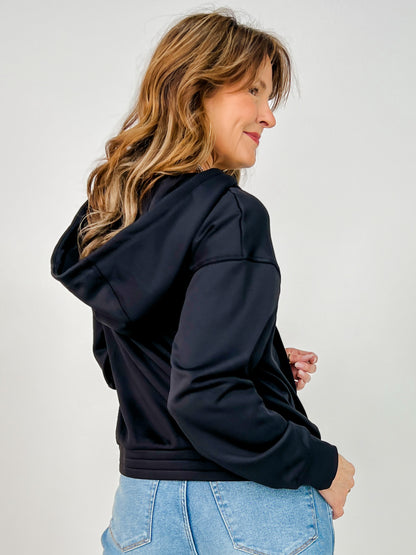 Scuba-chill Pullover Henley Hooded Top