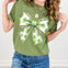 St Patrick's Day Bow Graphic Tee