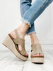 Corkys Freddie Wedges in Taupe
