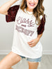 Classy Until Kickoff Tee- Maroon