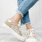 Yellowbox Gallen Lace Up Sneaker in Natural