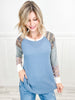 Tunic Color block Raglan Top