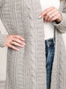 Solid Color Twist Knit Luxury Soft Cardigan