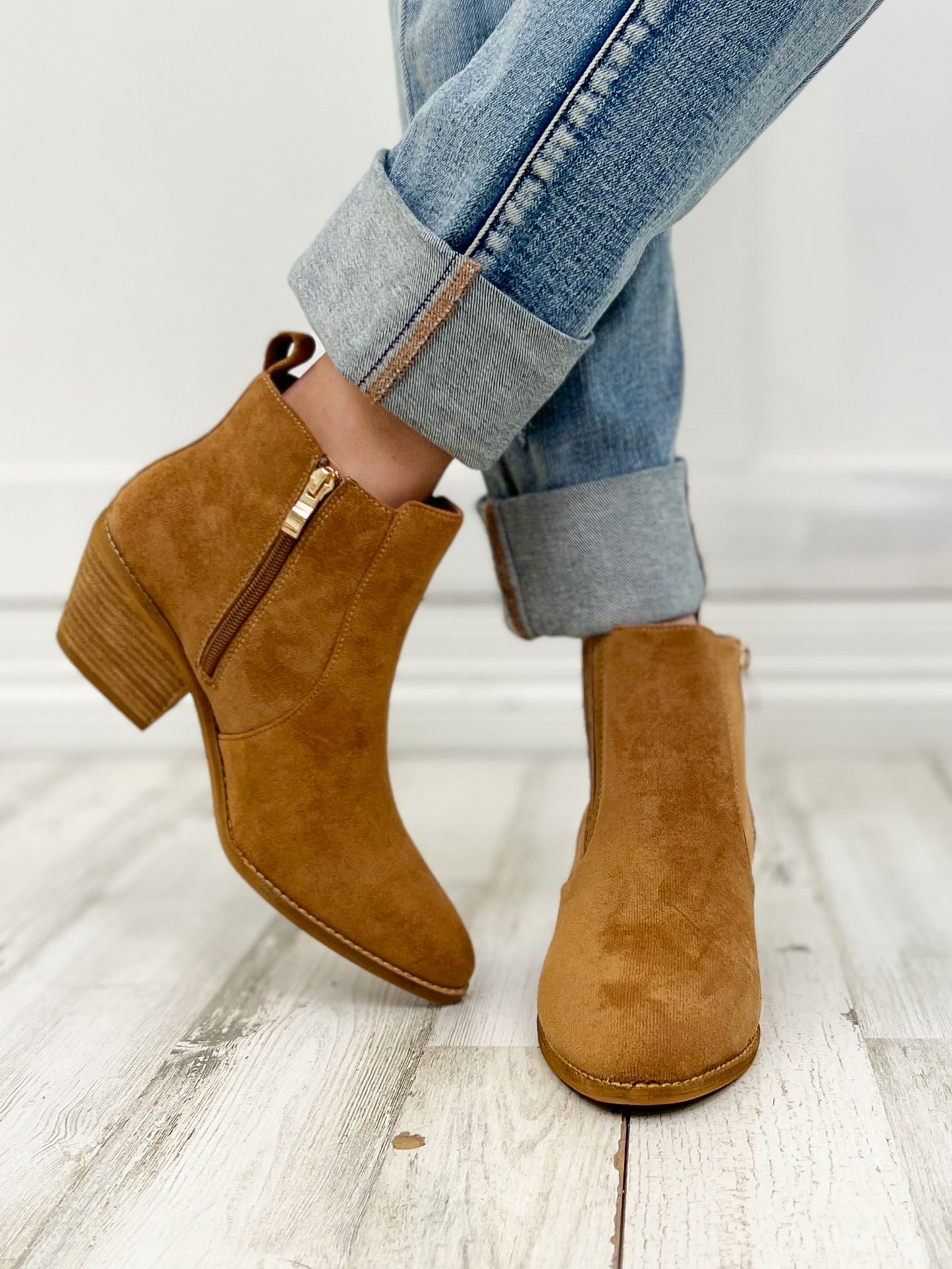 Corkys Potion Booties in TobaccoSuede