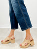 Judy Blue LAST KISS Mid-Rise Tummy Control Crop Wide Leg Denim Jeans