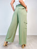 Elastic Waist Relaxed Fit Cargo Pants