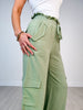 Elastic Waist Relaxed Fit Cargo Pants