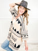 Tribal Pattern Luxury Soft Cardigan with Pockets