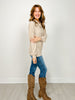 Brushed Cowl Neck Lounge Pullover