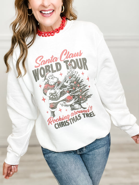 Santa Claus World Tour Graphic Top