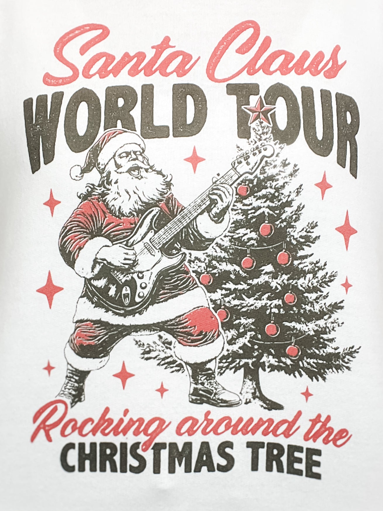 Santa Claus World Tour Graphic Top