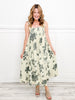 With Ease Washed Print Maxi Dress
