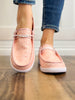 Corkys Kayak Light Pink Glitter Slip-On Shoes