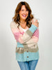 Mohair V-Neck Cardigan with Button Down Front