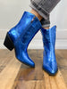 Corkys Rowdy Booties in Electric Blue
