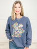 Holly Jolly Sequin Sweatshirt Top