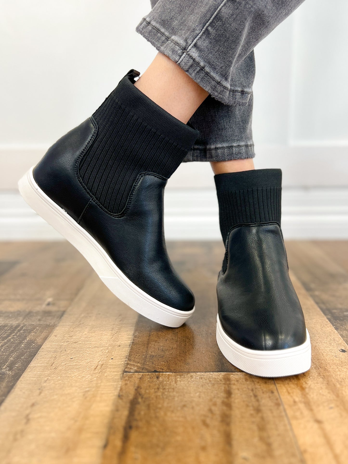 Corkys Sweater Weather Boots in Black