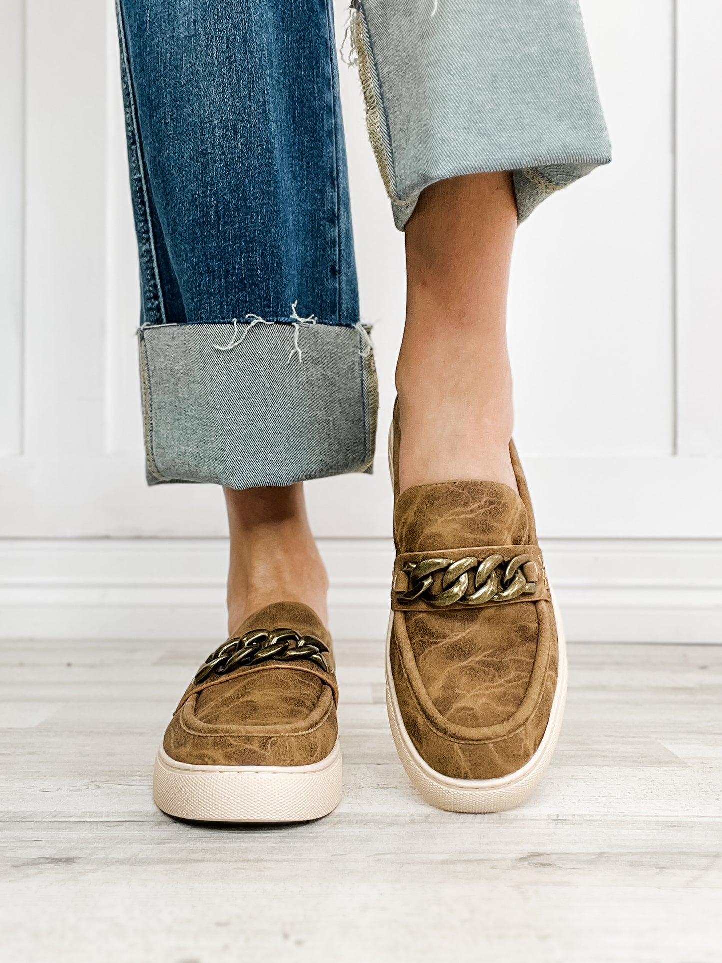 Corkys Chain Reaction Loafers in Tan