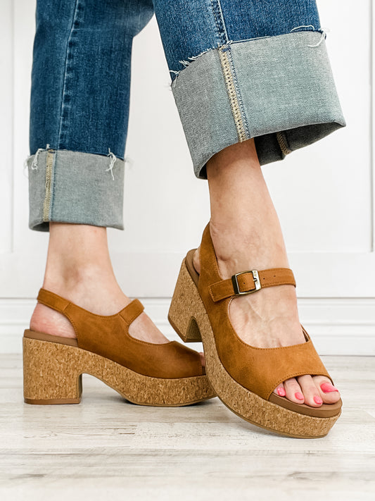 Corkys MISS BEHAVIN Sandals in Camel