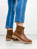 Corkys Cabin Fever Chunky Bootie in Tobacco