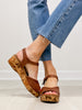 Corkys Meet Ya There Wedges in Cognac