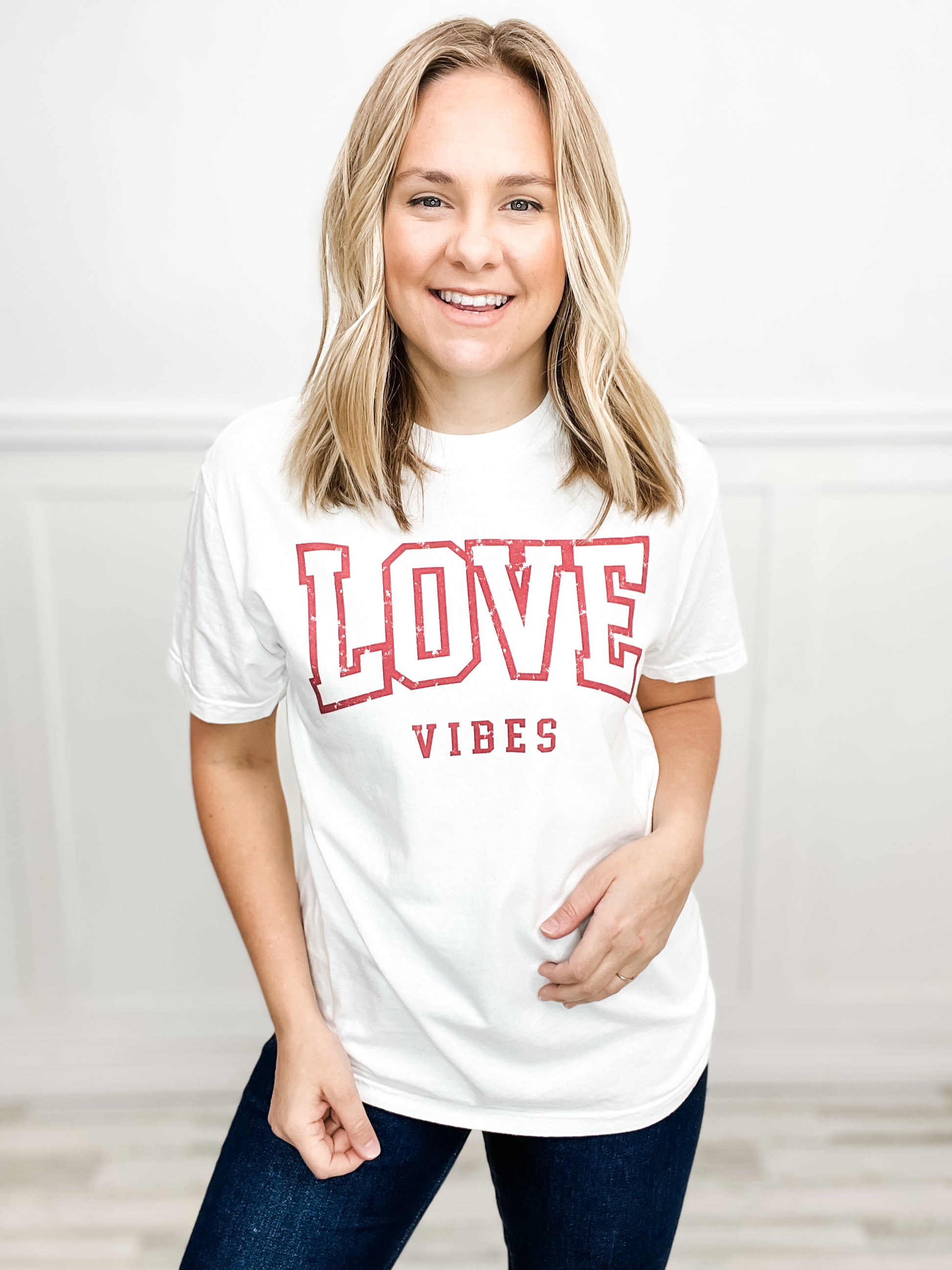 Love Vibes Sweatshirt Top