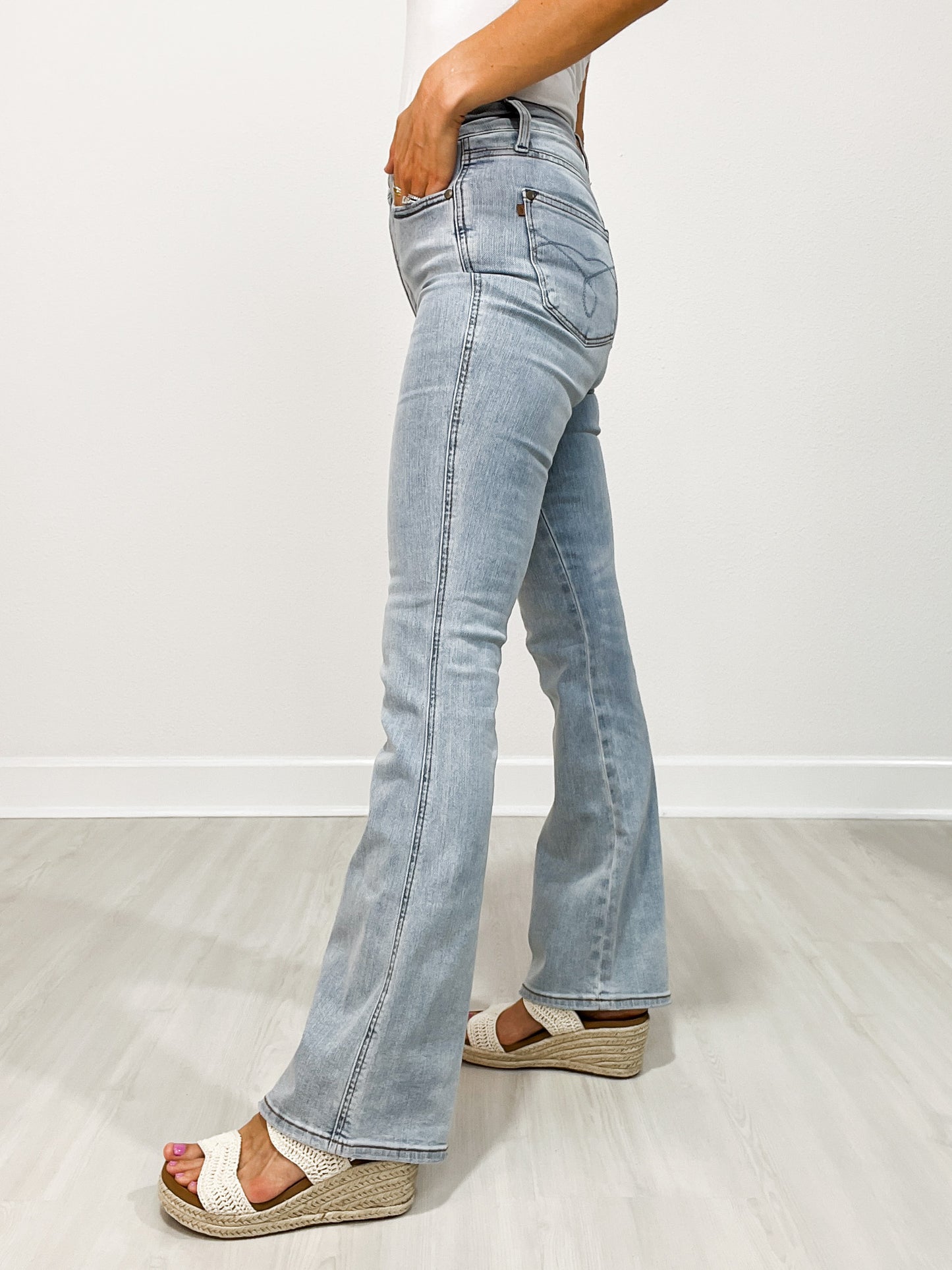 Judy Blue COUNTY LINE High Waist Tummy Control Bootcut Jeans with Three Inseams