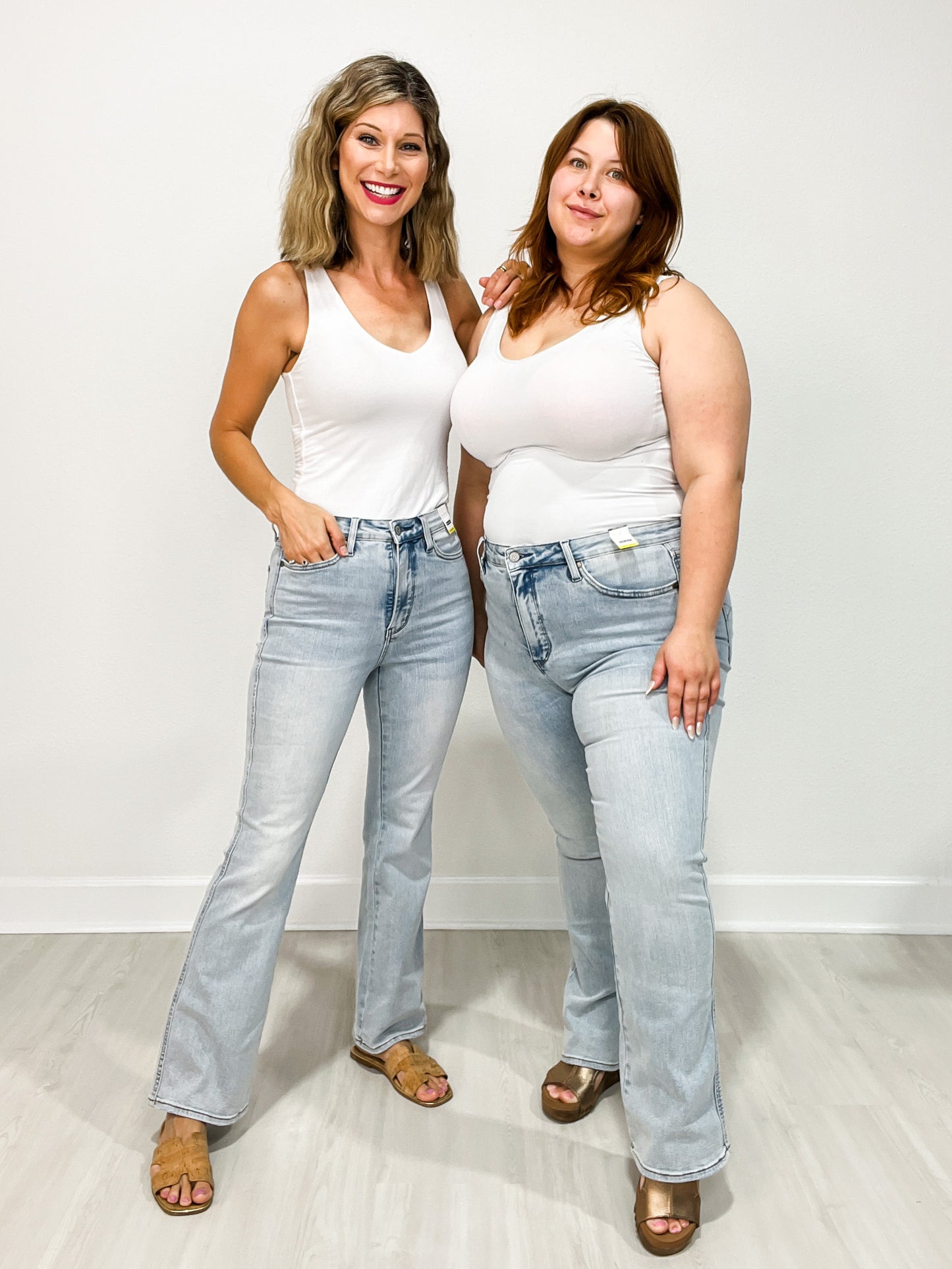 Judy Blue COUNTY LINE High Waist Tummy Control Bootcut Jeans with Three Inseams