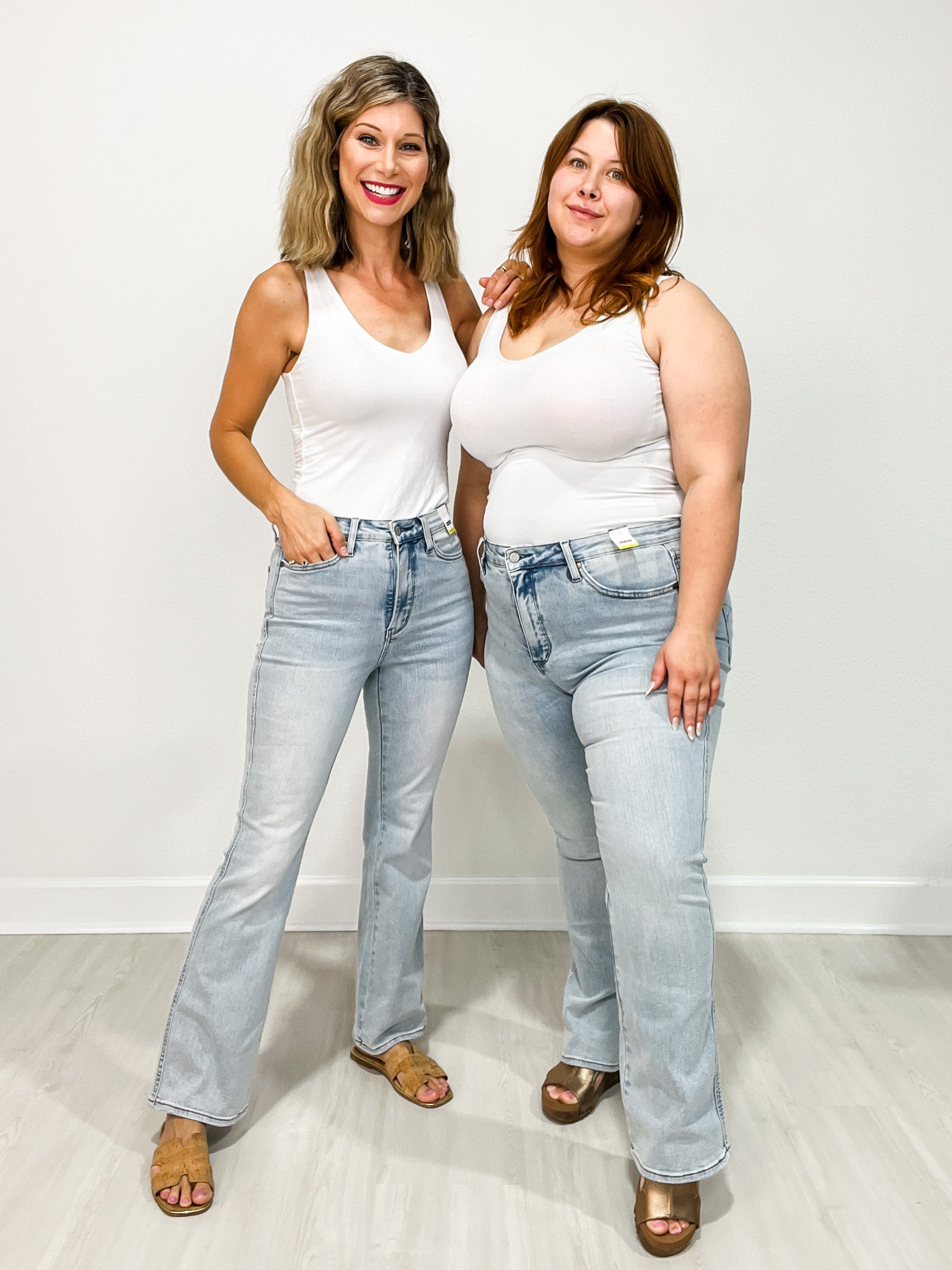 Judy Blue COUNTY LINE High Waist Tummy Control Bootcut Jeans with Three Inseams