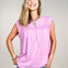Smocked Sleeveless Cotton Top