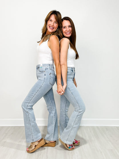 Judy Blue COUNTY LINE High Waist Tummy Control Bootcut Jeans with Three Inseams