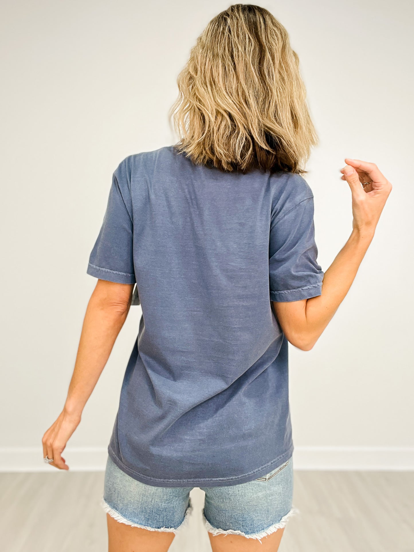 Land of The Free Gold Foil Graphic Tee