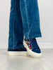 Blowfish Sadie Sun Tennis Shoes in Navy Canvas