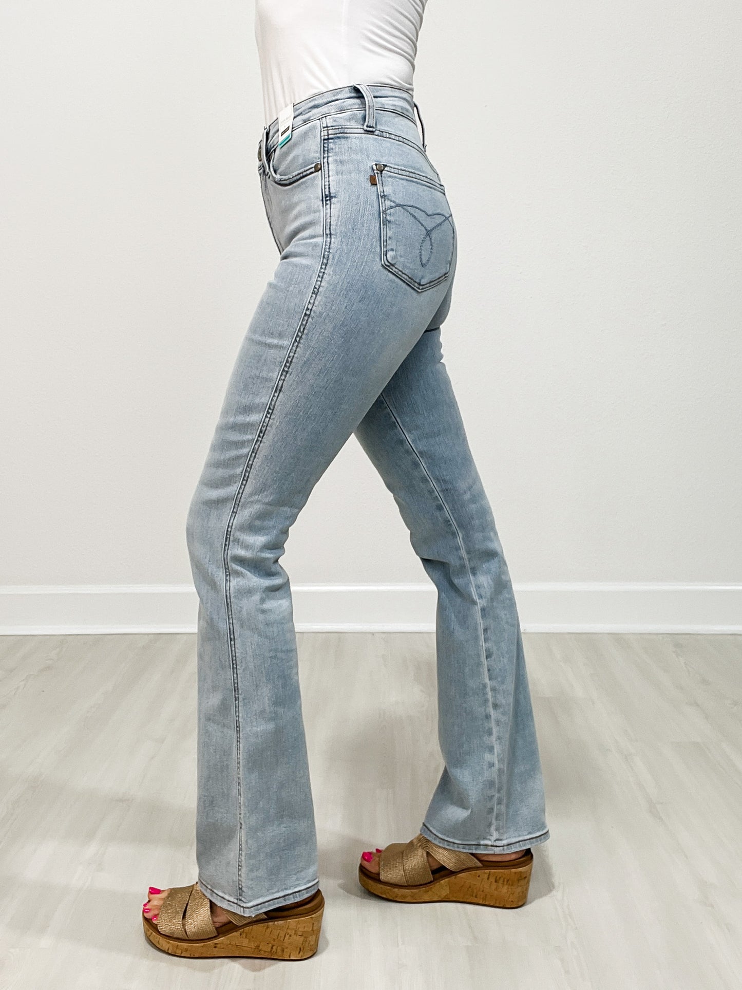 Judy Blue COUNTY LINE High Waist Tummy Control Bootcut Jeans with Three Inseams