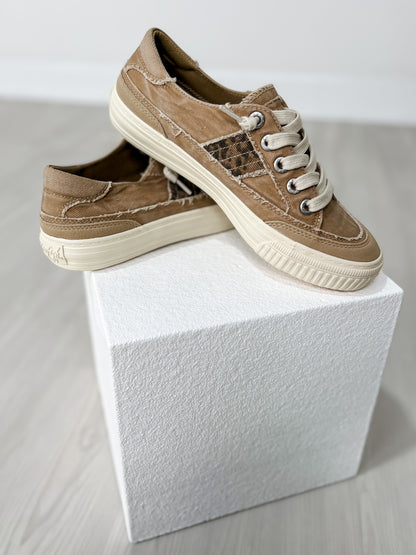 Blowfish Alex Slip-On Shoes in DESERT KHAKI LEOPARD