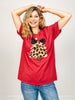 3D Leopard Tree Graphic Tee