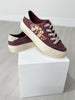 Blowfish Tennis Shoes Sadie Sun 3 in Deep Red Canvas